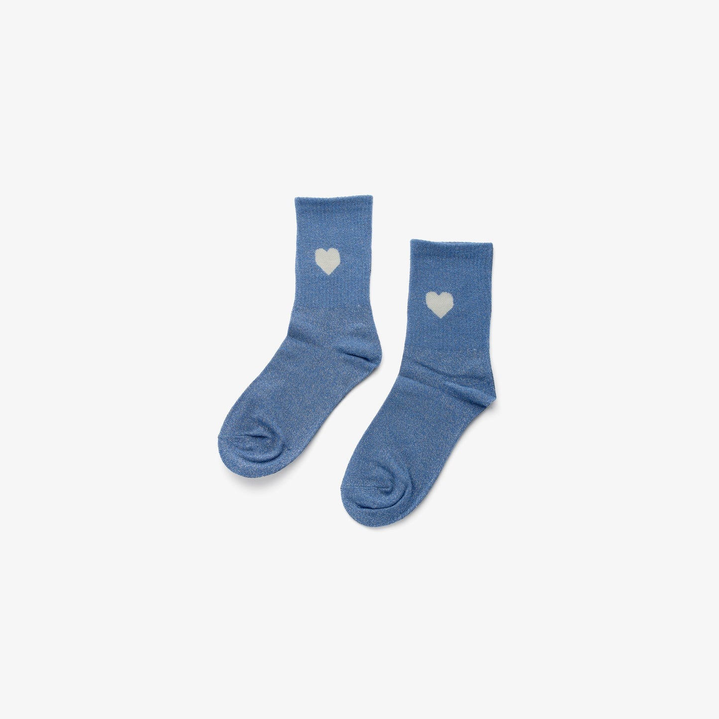 Socken - Herz Glitzer