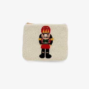 "Nussknacker" Perlenbesticktes Coin Purse CHRISTMAS COLLECTION