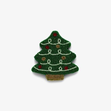 "Weihnachtsbaum" Perlenbesticktes Coin Purse CHRISTMAS COLLECTION