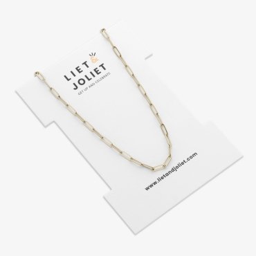 schmale Gliederhalskette